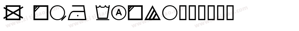 Wash Black字体转换